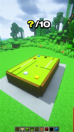 How to Make a Pool Table in Minecraft 🎱 | CupSapling