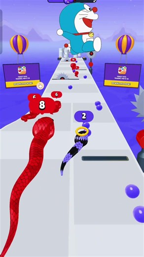 snake run 3d game #gaming #viral #funny