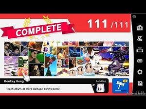 All Challenges Complete - Super Smash Bros. Ultimate