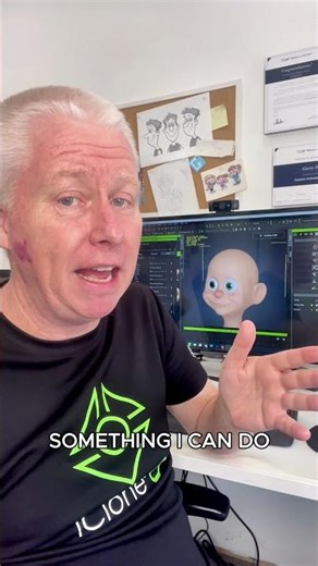 After 4 months of trial and breakthroughs, Garry Pye finished his first 3D character, Carl