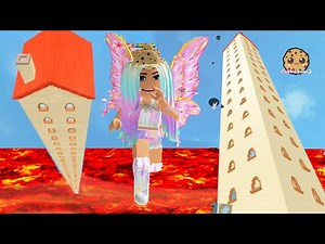 House Built on Lava ? Can I Survive Every Disaster Roblox Video Game - Videos For Kids