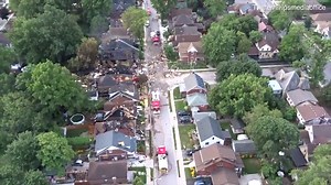 Video shows aftermath of major Ontario explosion