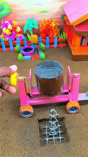 mini piller making construction project mini science project part1#shorts#youtubeshorts