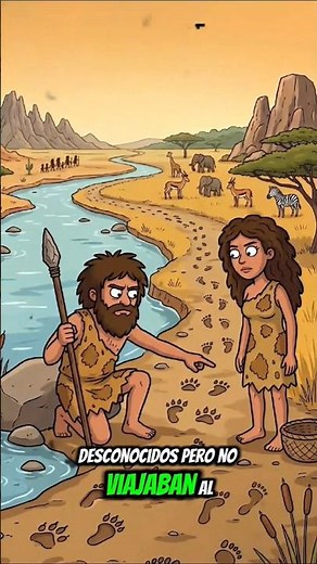 ¿Cómo llegaron los primeros humanos a todo el mundo? 🌍 #shorts #ytshorts #historia