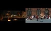 Mix of 2 videos from youtube : Macklemore & Ryan Lewis ft. Ryan Gosling - Drift Shop