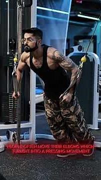 How to perform cable crossover for chest growth ✅📈❤️