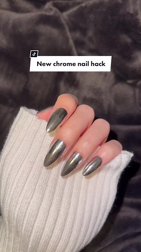 Chrome Nail Hack Tutorial: How to Achieve Mirror Finish at Home