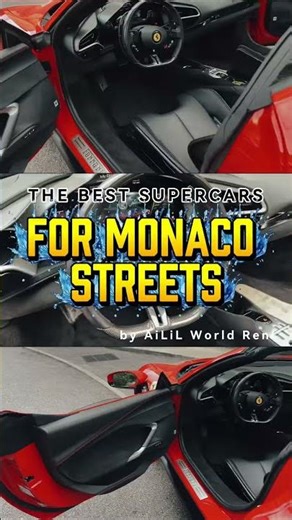 BEST SUPERCAR FOR MONACO STAYING (most people choose wrong) #monacovlog #monacolife #aililworldrent