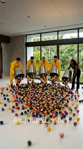 The World’s Most Expensive Pool Ball Floor? 💎 Custom Epoxy Resin Art