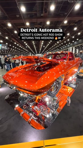Detroit Autorama, also known as America’s Greatest Hot Rod Show, is gearing up for its 73rd year in Detroit this weekend. 🏁🔥 @hotrodshows will be taking over @huntingtonplacedetroit for three days, February 27 through March 1, continuing a tradition that began right here in Detroit in 1953. What began as a local fundraiser for the Michigan Hot Rod Association has grown into one of the most respected custom car shows in the nation, expanding to cities across the U.S., but Detroit remains the or