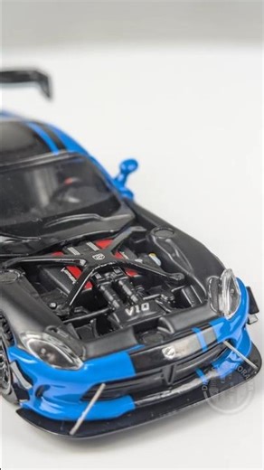 Diecast Showcase - Hone Model 1:64 Dodge Viper ACR w/ Removable Engine #hotwheels #cars #viper