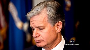 34K views · 703 reactions | Under pressure from President-elect Trump, FBI Director Christopher Wray announced he will resign in January. Trump appointed Wray in 2017, but soured on his pick after the FBI investigated his efforts to overturn the 2020 election and his alleged mishandling of classified documents. Mary Bruce reports. https://abcnews.link/fwigEnz | ABC World News Tonight with David Muir | Facebook