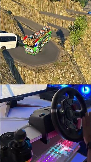 Dangerous MAP Mod with overloaded BUS in Euro Truck Simulator 2| ETS2 Multiplayer | Mallu Garage 2.0