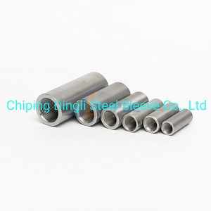 [Hot Item] Standard Rebar Coupler Mechanical Splice / Thread Coupling/Rebar Coupler/Steel Sleeve Threading Coupler
