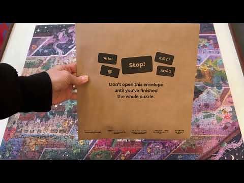 Unboxing Magic Puzzle Company; The Mystic Maze - 1000 pieces