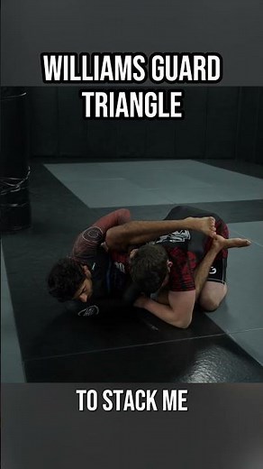 BJJ Triangle Setup From Williams Guard | Break Posture & Attack Fast 🥋