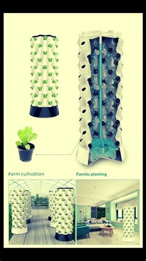 Vertical Aeroponic Hydroponic System 🌱 | Space-Saving Solution for Year-Round Growing