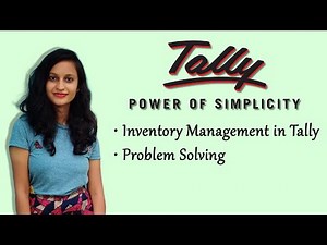 Inventory Management in Tally