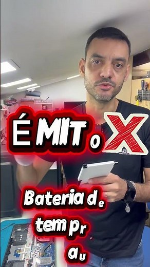 Deixar o notebook na tomada ESTRAGA a bateria? 🔋 #tecnico #pc