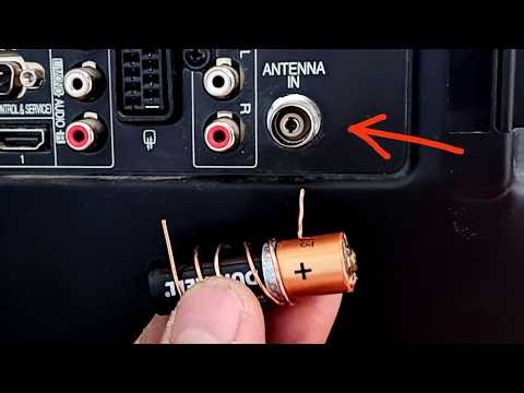 Duracell battery unlocks all TV channels || Signal amplifier