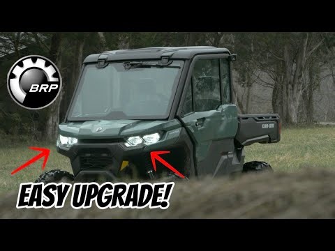 CAN AM Defender LED Bulb Upgrade!