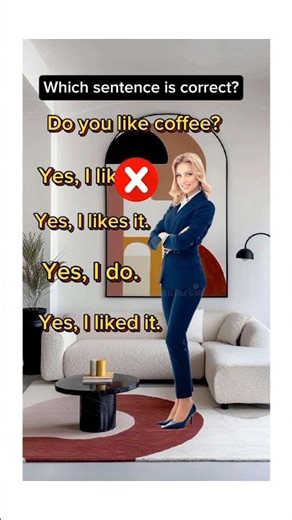 Do You Like Coffee? English Grammar | Grammar quiz | Grammar test quiz #shorts