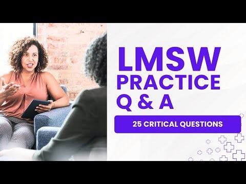 LMSW Prep Exam Social Worker Practice Test & Study Guide 25 Critical Questions