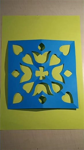 "Easy Square border design in one minute | Quick Art Idea