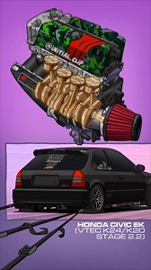 409K views · 10K reactions | K24/K20 VTEC. Stage 2.2. Rev limit?...