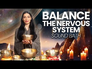Overactive Sympathetic Nervous System | Healing Frequency Music | Sound Bath Meditation