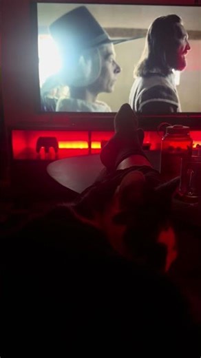 Movie night feat: The Witch (2015) and a new lighting/console set up 👻