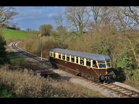 East Somerset Railway Spring Gala on 15th March 2026, featuring GWR Railcar W22