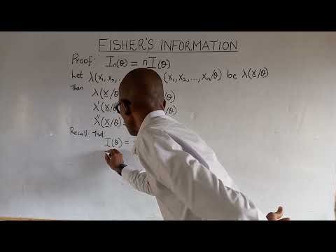 Fisher information proof I ‪@content-academy‬