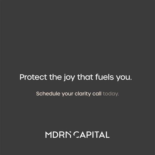Living well in retirement means having the freedom to enjoy the things that bring you energy. A thoughtful plan helps protect that lifestyle so you can keep focusing on what makes you feel your best without the worry of life’s “what ifs.” Let’s design a plan that supports the way you want to live, today and for years to come. | MDRN Capital