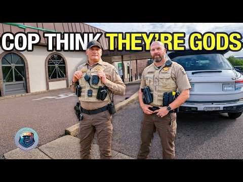 Shocking! Tyrant Cop Forces Detention Over ID Refusal in 1st Amendment Audit | Corrupt Cops Caught