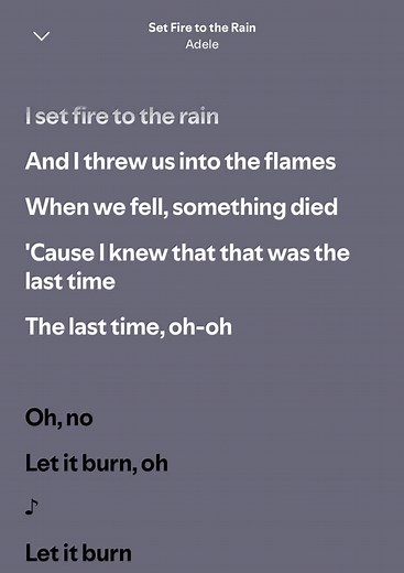 Set Fire to the Rain lyrics — Adele (Full Lyrics)