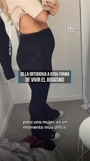 Michelle no se alejó de su #judaísmo, encontró una nueva manera de vivirlo. ✡️👩🏼
