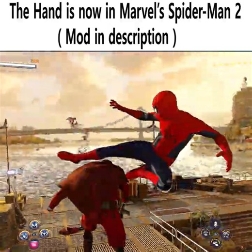 Putting The Hand in Marvels Spider Man 2!!