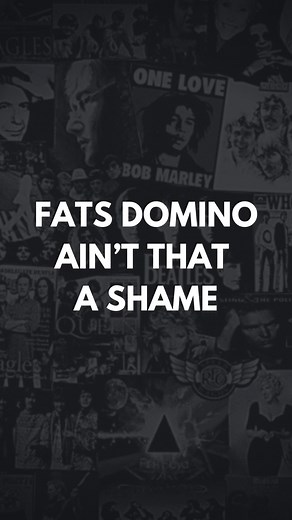 The Legends Of Music on Instagram: "Fats Domino performing “Ain’t That A Shame” Live in 1956 April 14th, 1955 - The day Fats Domino released “Ain’t That A Shame” as a single on Imperial Records “Ain’t That A Shame” was written by Fats Domino and Dave Bartholomew as a breakup song where both characters in the lyrics state that it was the other partner’s fault. Upon release, the song became the first song to crossover from the R&B charts to the mostly white pop charts of the day. Like several othe