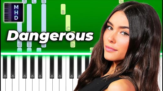 1541Madison Beer - Dangerous - Piano Tutorial