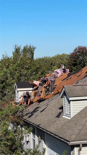 Load up the tools, it’s time to tear, old shingles off, fresh air up there. A little noise, a lot of grit, and a brand-new roof when we’re done with it. | Twincreek Roofing