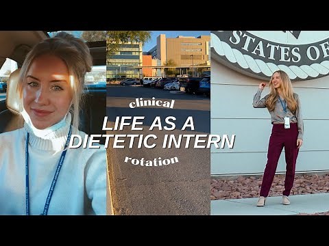 DAY IN THE LIFE of a DIETETIC INTERN 🏥| Clinical Rotation, Schedule, Q&A