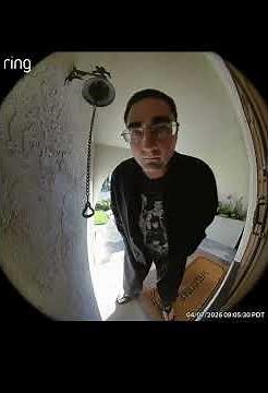 Jason Thomas Nichols aka Harry Dresden - full ring cam doorbell video (chud)