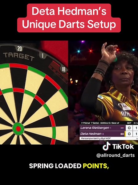 Would You Use Spring-Loaded Points In Your Darts? 🎯🤔 #darts #pdc #lukelittler #detahedman