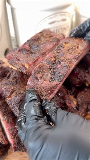 Smoking Saturday! Beef ribs on the Rec Tec Pellets Smoker! #bbq #kosmosq #yum #food #dinnerideas | Bailee's Kitchen