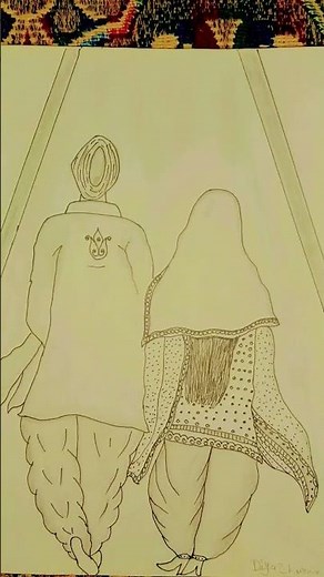 #my drowing# with pencil ✏️ # hand work