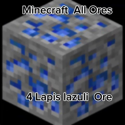 All Minecraft Ores In One Short #shorts#minecraft