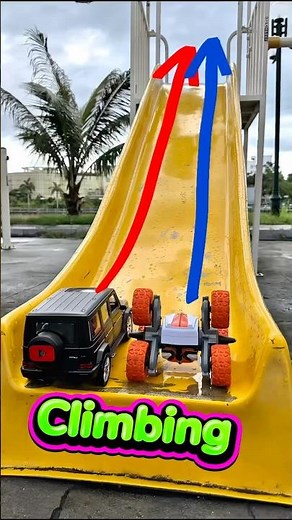 Who Will Conquer the Slide? RC Climb Battle!