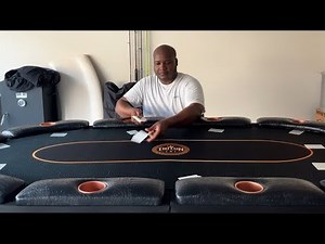A Poker Player MUST HAVE: Triton 10 seat folding poker table