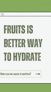 🌿 Did you know? Fruits hydrate your body better than water! 🍉🍓🍍 While water is essential for hydration, fruits provide *superior hydration* due to their combination of water, electrolytes, and vital nutrients. 🥭 🔬 Scientific evidence: Studies show that water-rich fruits like watermelon, cucumbers, and oranges contain high levels of natural sugars and electrolytes like potassium, which help your body absorb and retain water more effectively than plain water alone. 🌱 The Power of Fruits: - 